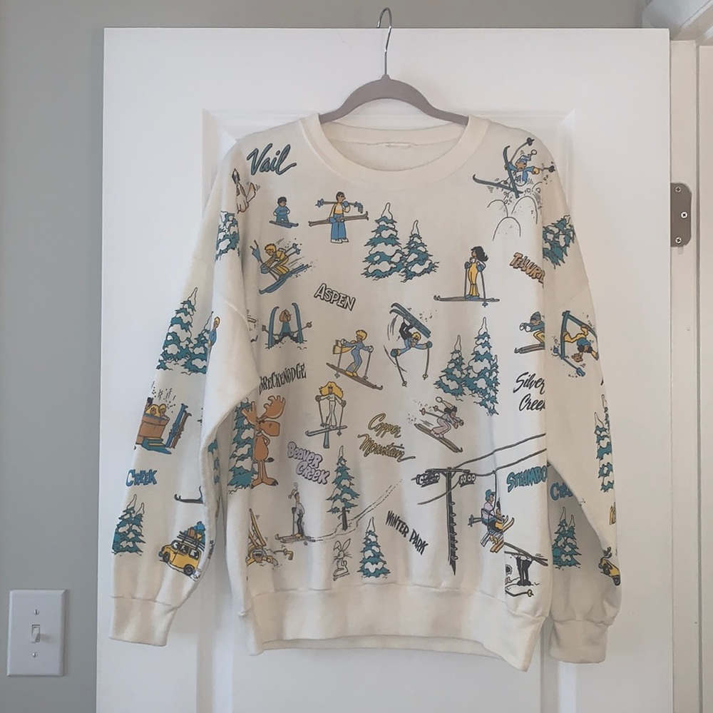 Vintage Colorado Ski Sweatshirt